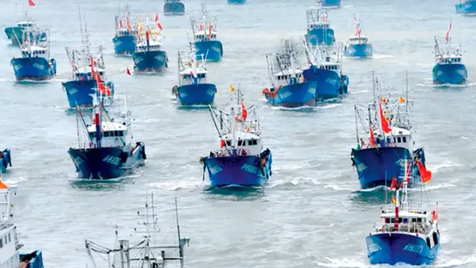 Detectan 380 embarcaciones extranjeras operando en el límite de aguas argentinas