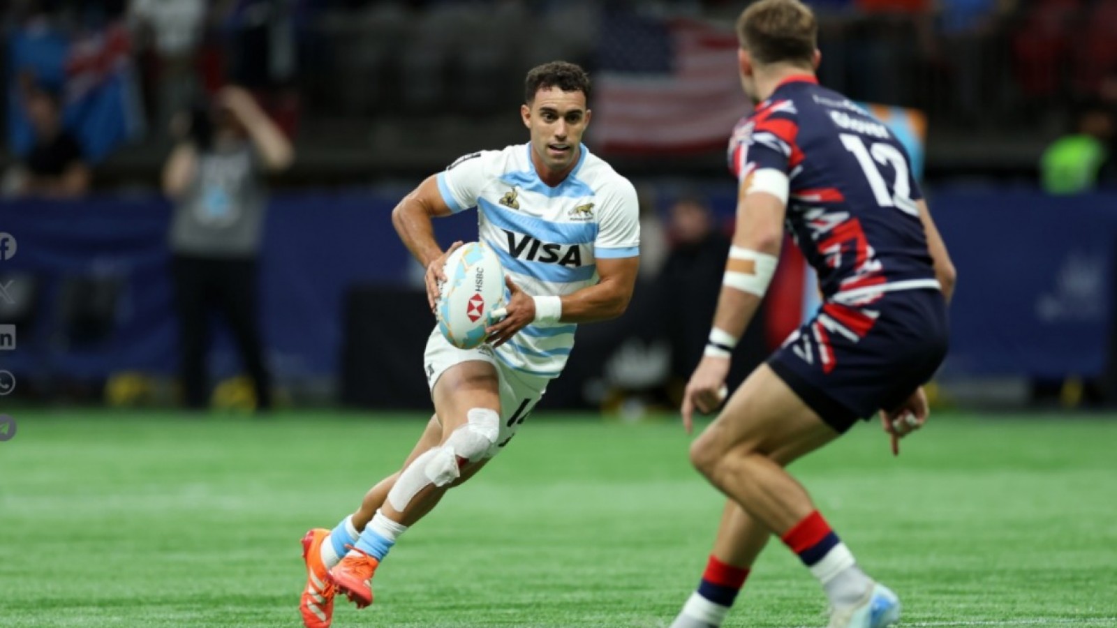 Los Pumas 7s son bicampeones de liga y clasificaron a semifinales en Singapur