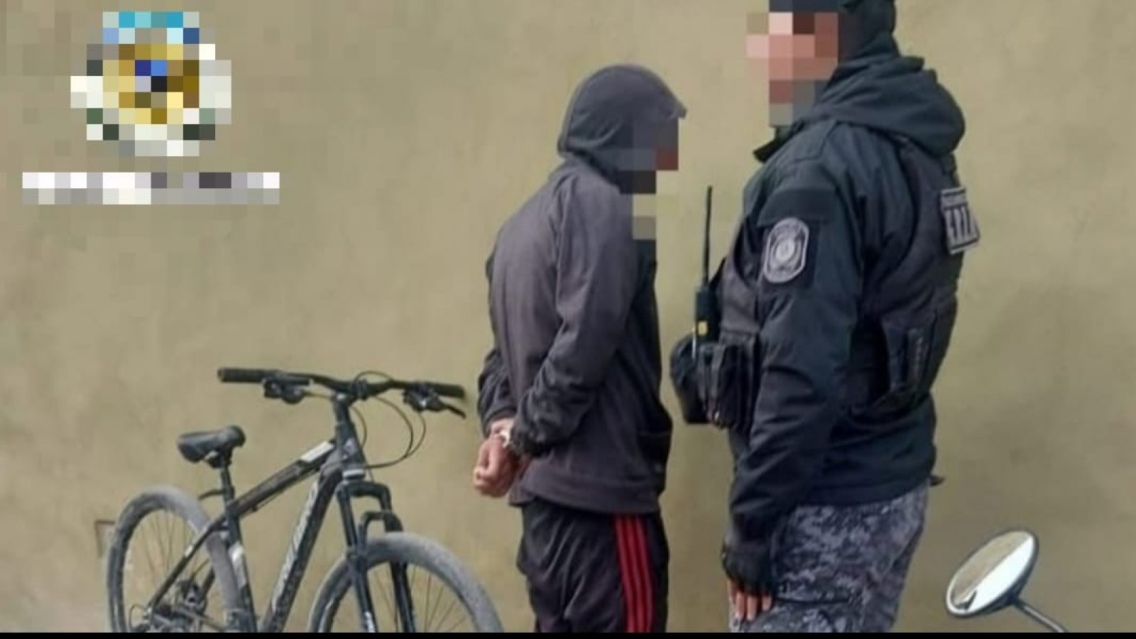 Robó una bicicleta y lo atraparon cuando intentaba escapar por Pasaje Bell