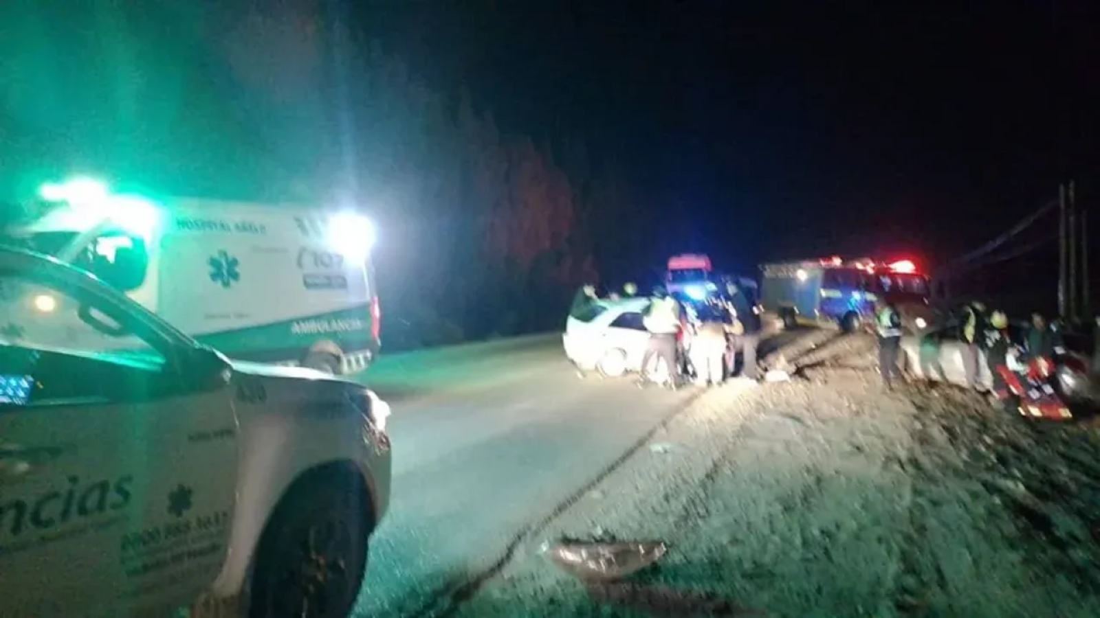 Tragedia en Ruta 7: dos muertos y un herido en un choque frontal cerca de Añelo