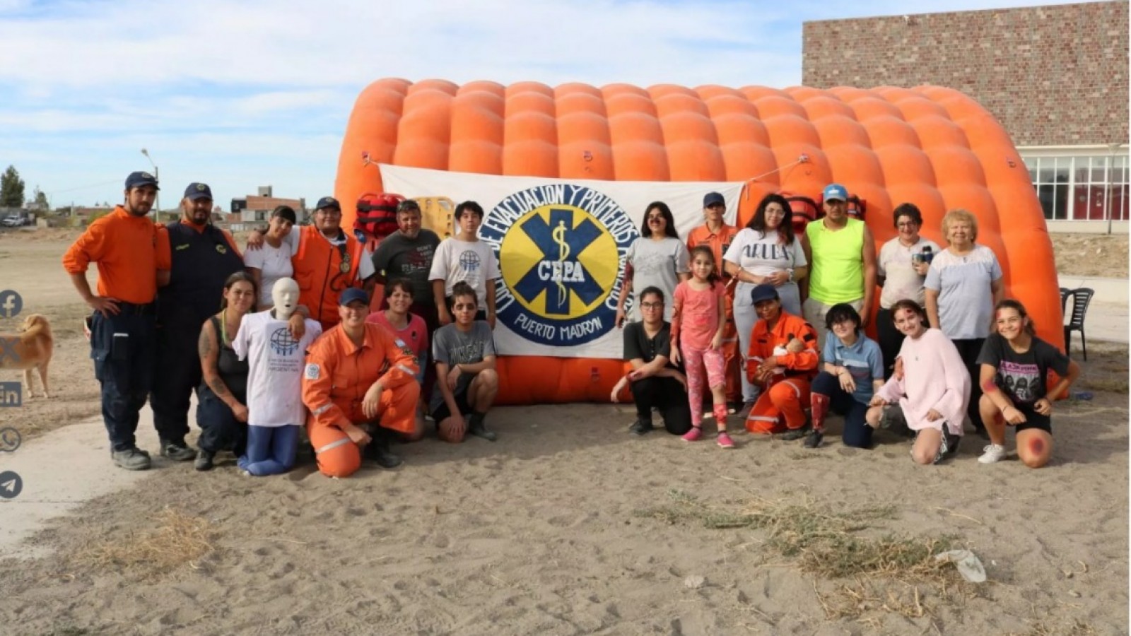 CEPA convoca a nuevos voluntarios en Puerto Madryn: "Lo único que se necesita es voluntad de ayudar"