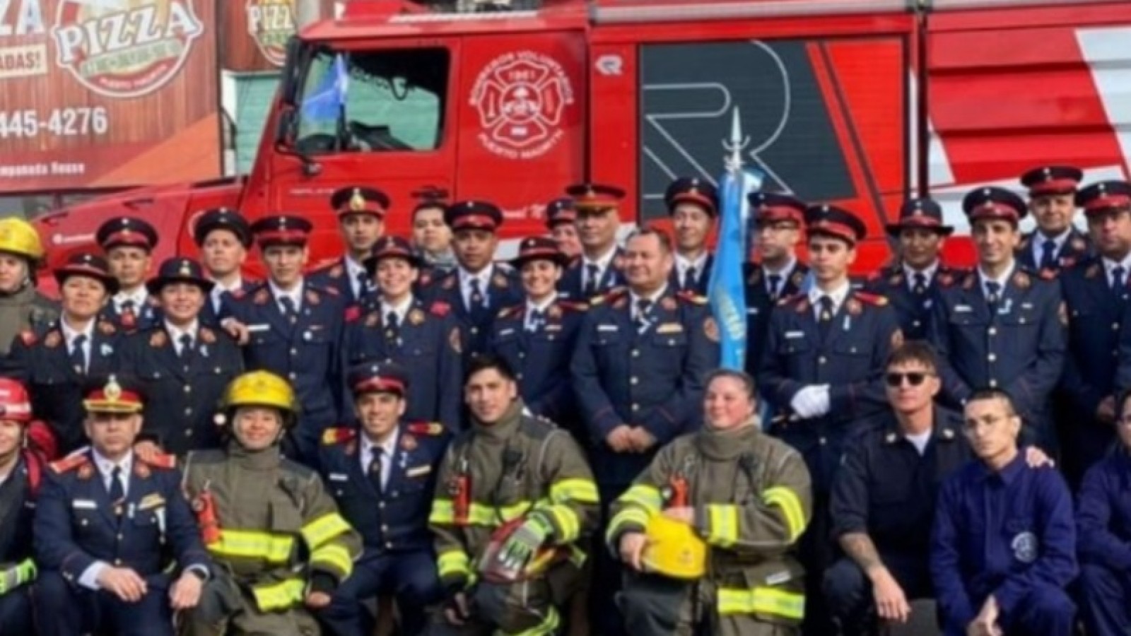 Héroes de todos los días: Madryn homenajea a sus Bomberos Voluntarios este lunes