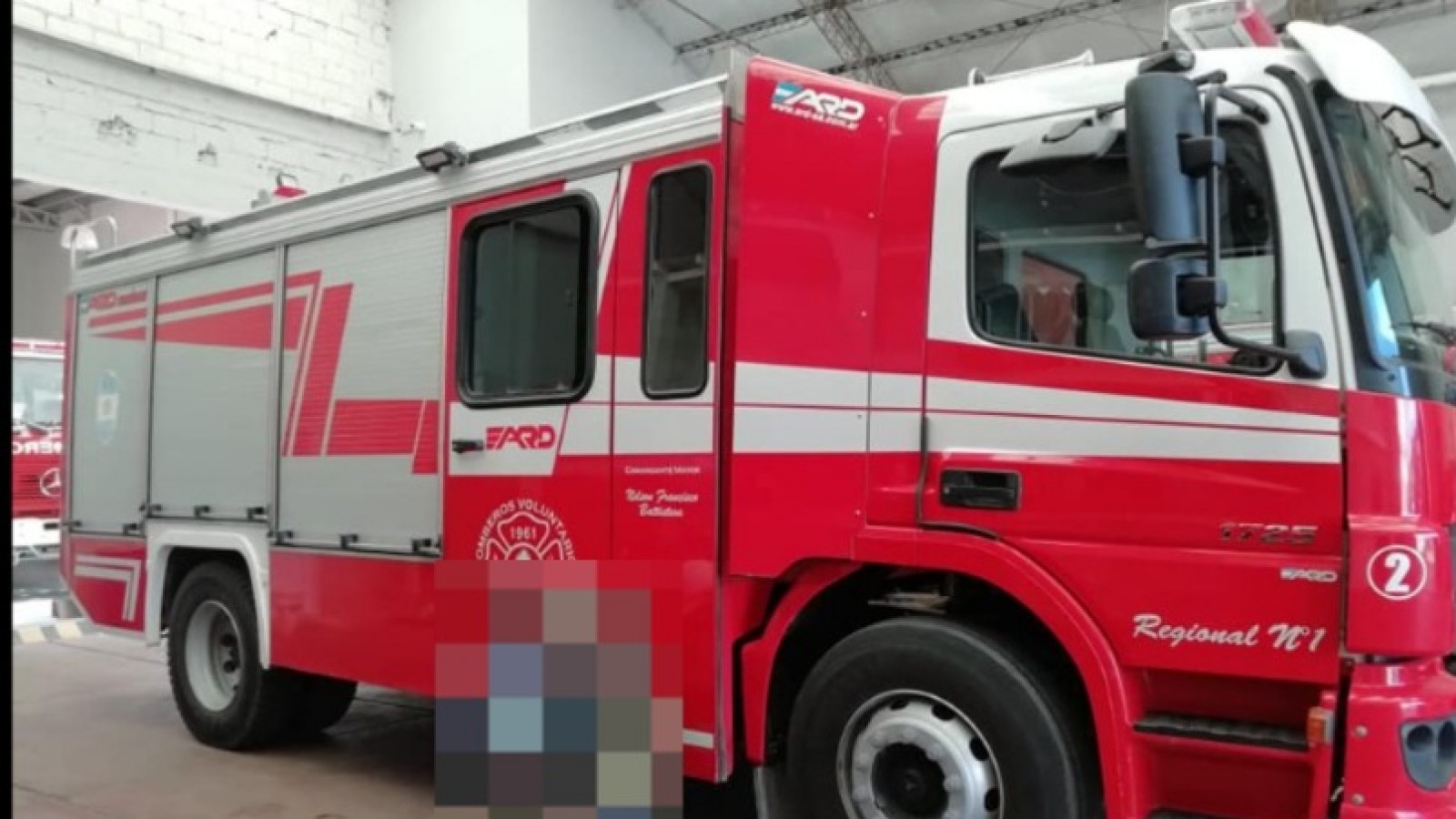 Emotiva despedida a un histórico bombero de Madryn: "Saludo UNO al Comandante Battistesa"