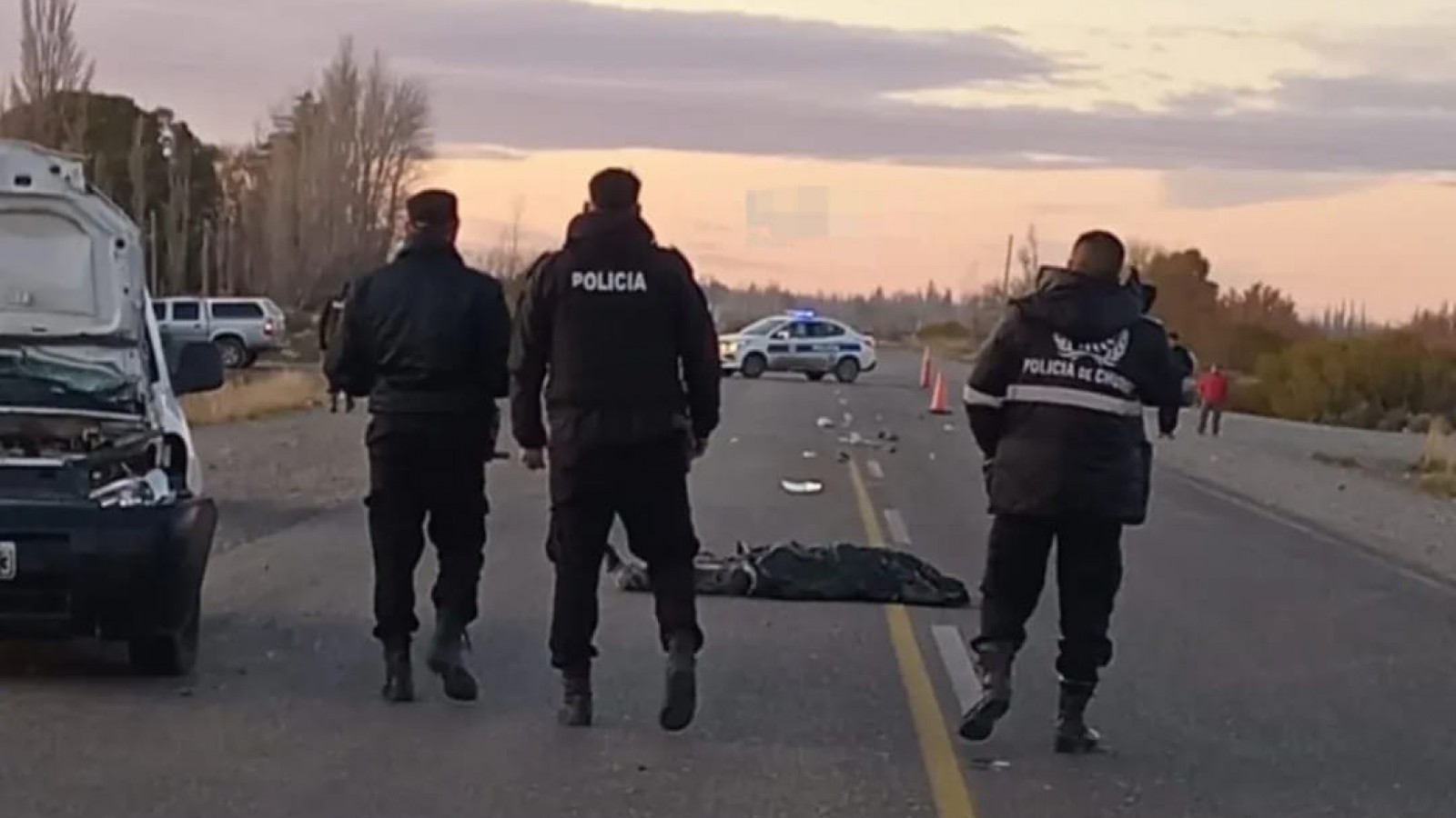 Tragedia en Trelew: un hombre murió atropellado en el ingreso al basural