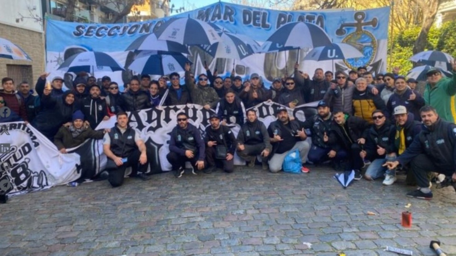 Marineros del SOMU marcharon en CABA contra la baja salarial y denunciaron "provocación" policial