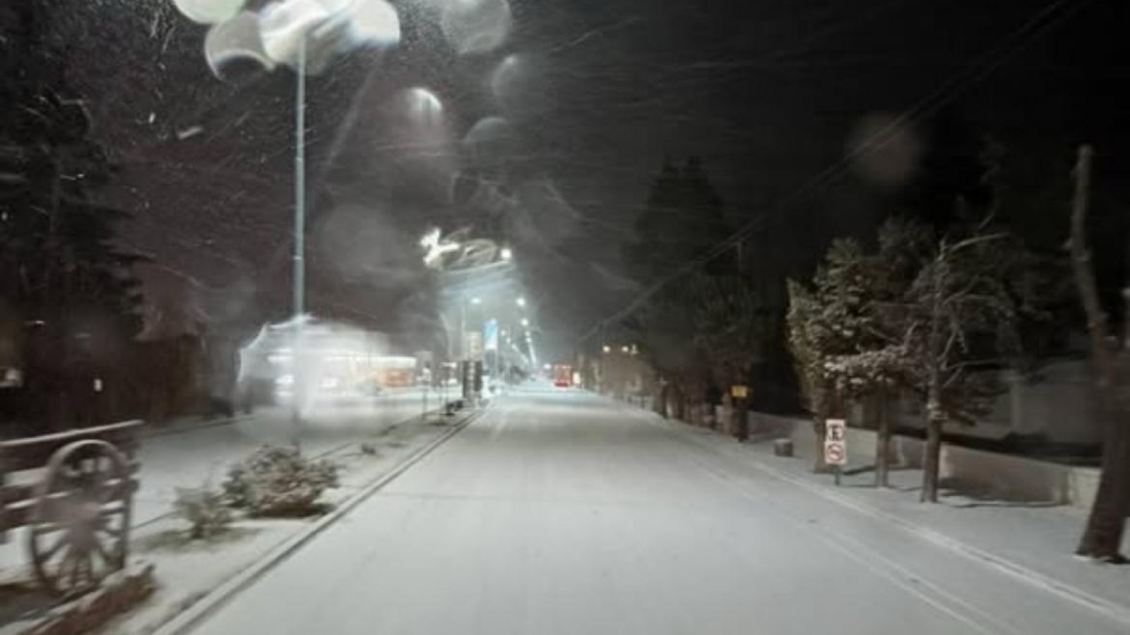 Ruta 40 complicada: nieve, escarcha y banquinas inestables en la zona de Gobernador Costa
