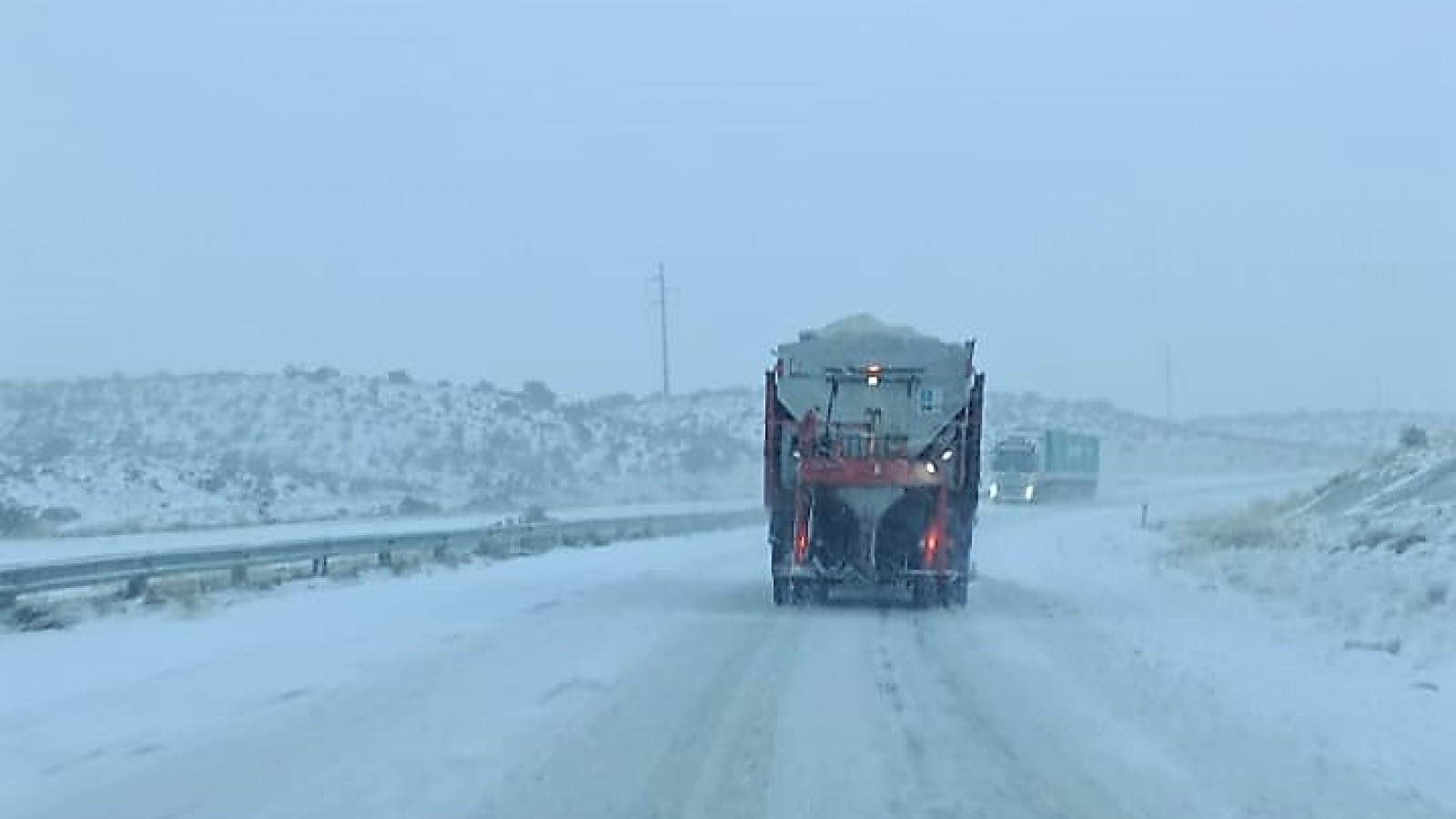 Piden extrema precaución para circular por Ruta 3: calzada resbaladiza y presencia de escarcha
