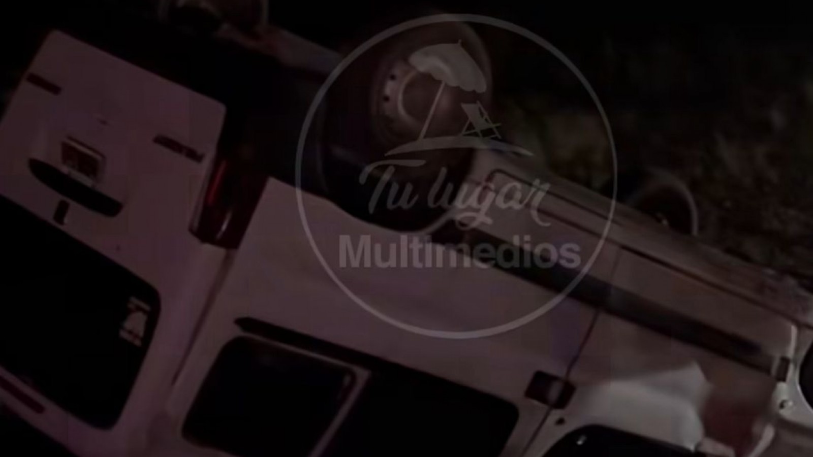 Vuelco en Ruta 25: una familia terminó en el hospital tras un choque en Rawson