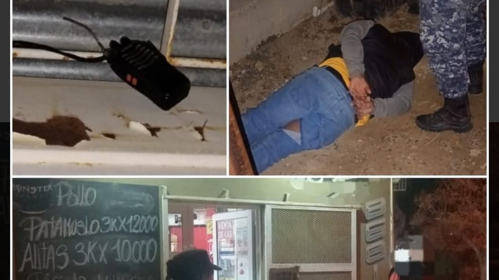 Ataron a las víctimas y huyeron por los techos: tres detenidos tras violento asalto a un comercio en Madryn