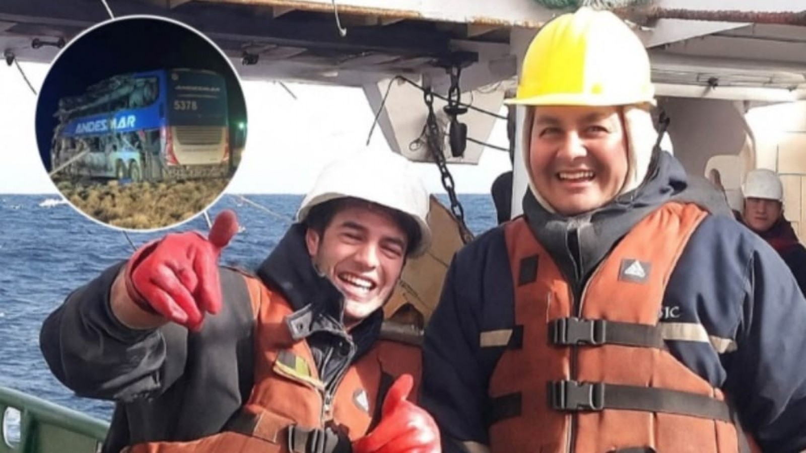 Habló el padre del marinero de Madryn sobreviviente a la tragedia de Río Gallegos: "Su cuerpo voló al primer piso y quedó atrapado"