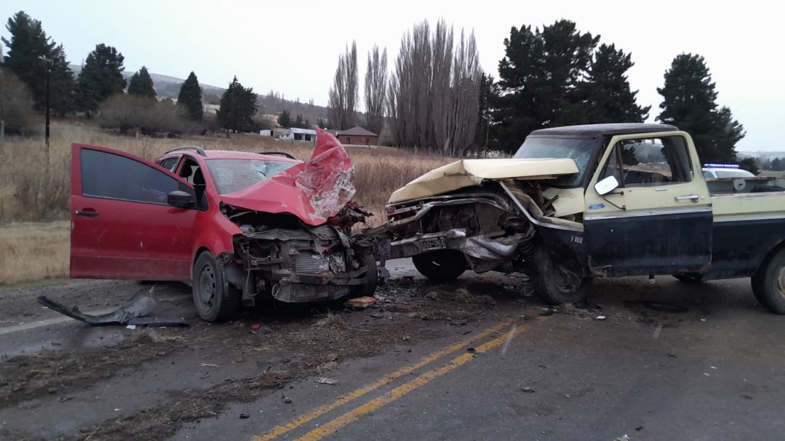 Ruta 259: un conductor con 1,75 de alcohol en sangre protagonizó un choque con varios heridos