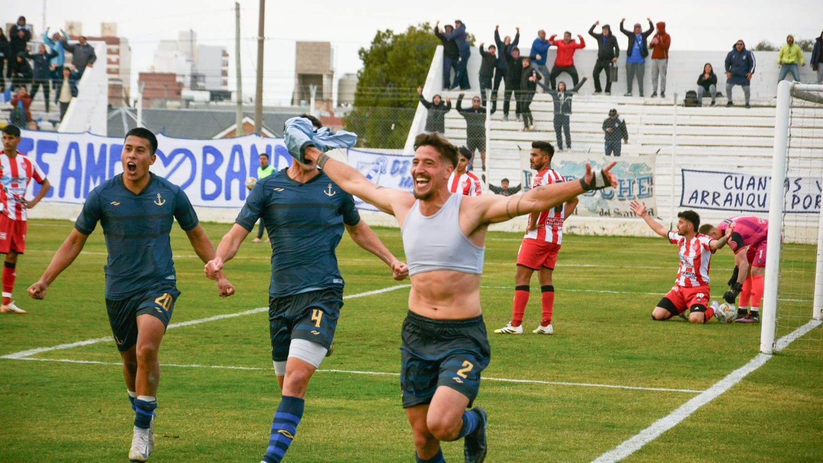 Agónico empate de Brown ante San Martín de Mendoza