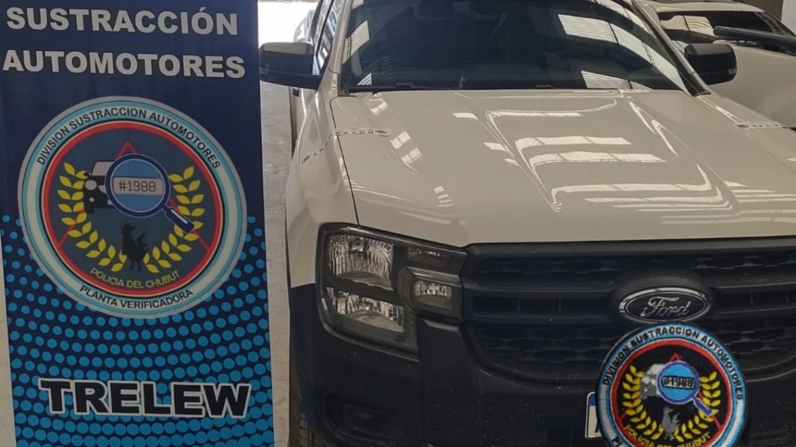 Recuperaron en Trelew una camioneta robada con pedido de captura en Tierra del Fuego