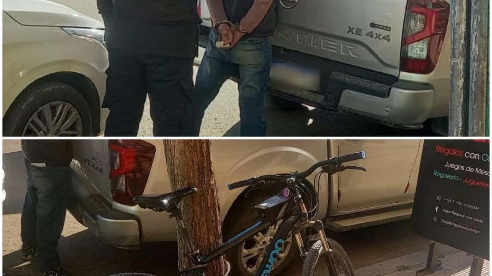 Intentó robar una bicicleta en pleno centro de Trelew y fue detenido
