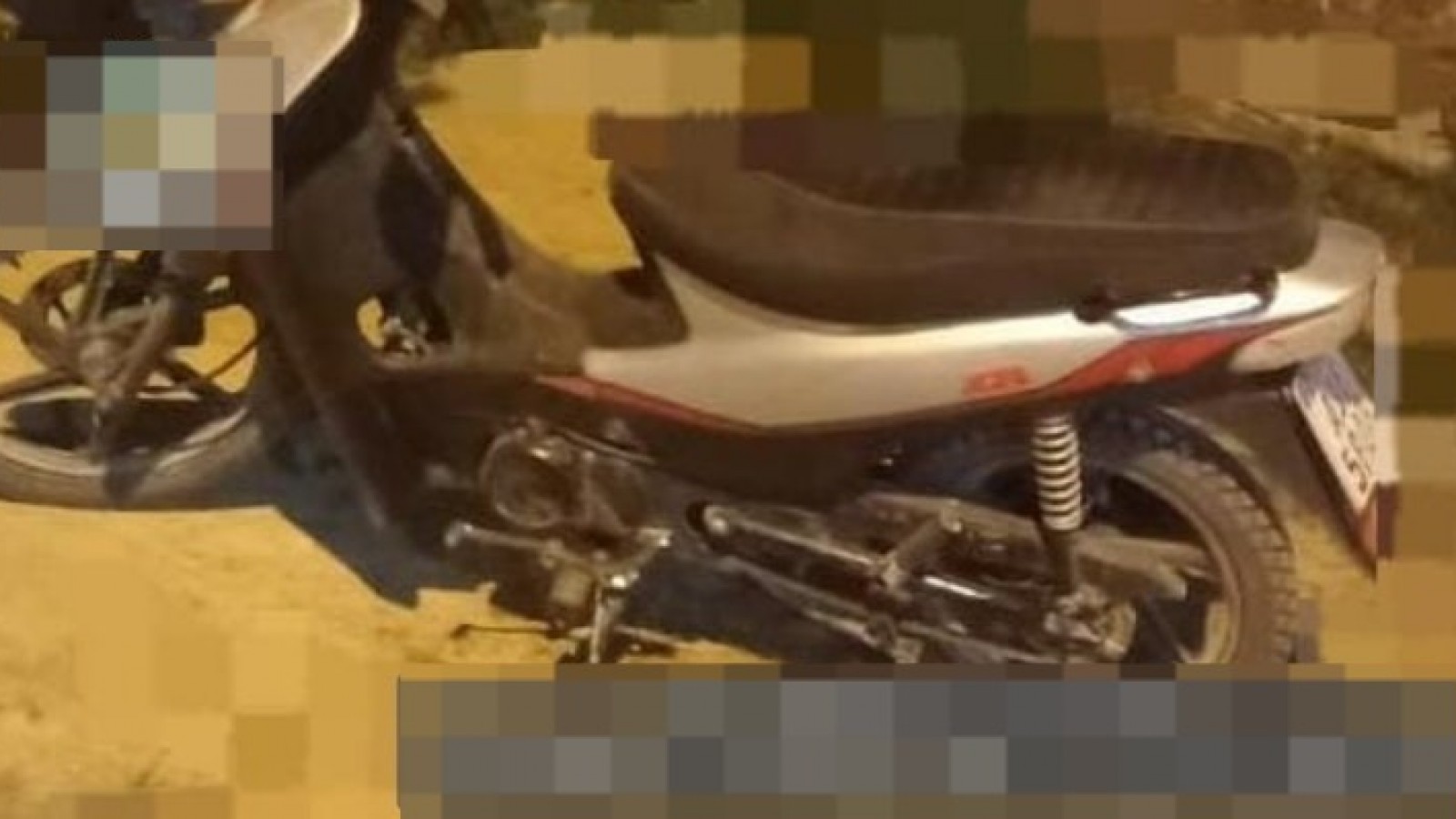 Robaron una moto y fueron detenidos tras chocar en Puerto Madryn