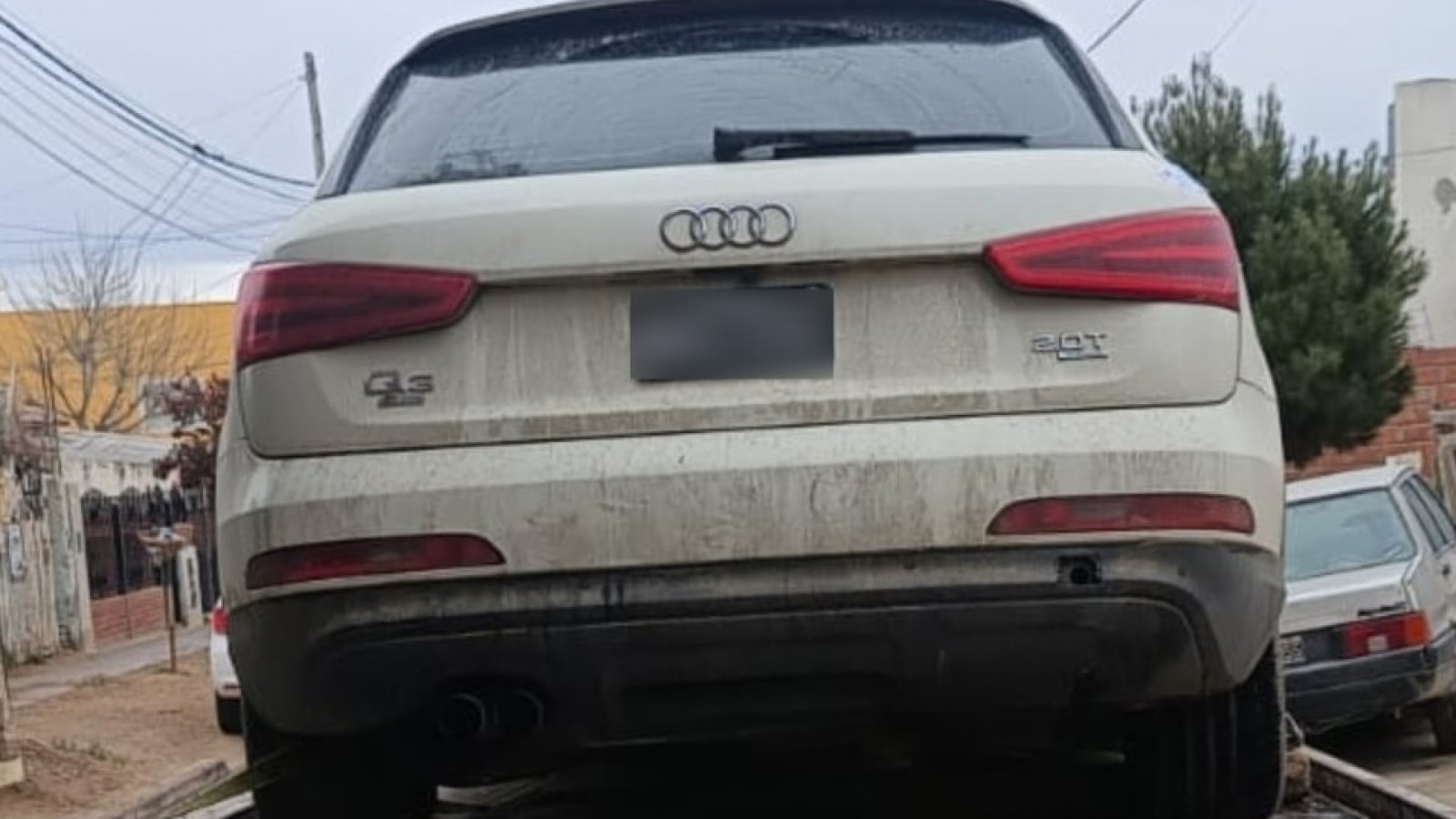Incautaron una camioneta Audi Q3 de alta gama por adulteración de chasis y motor