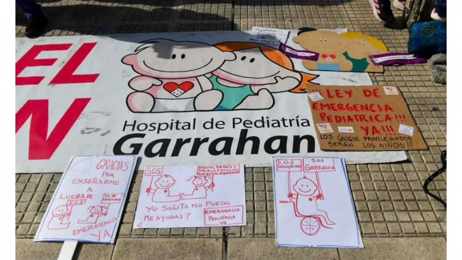 Paro total en el Hospital Garrahan por veto presidencial