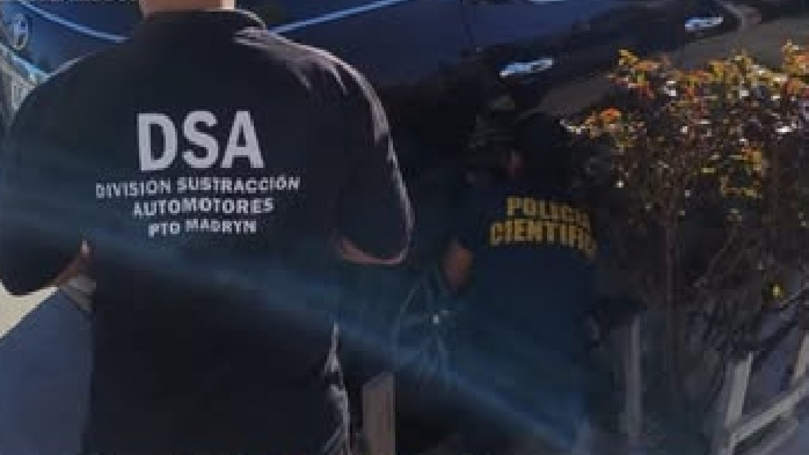 El operativo de la policía que desarticuló una red de vehículos "gemelos" en Puerto Madryn
