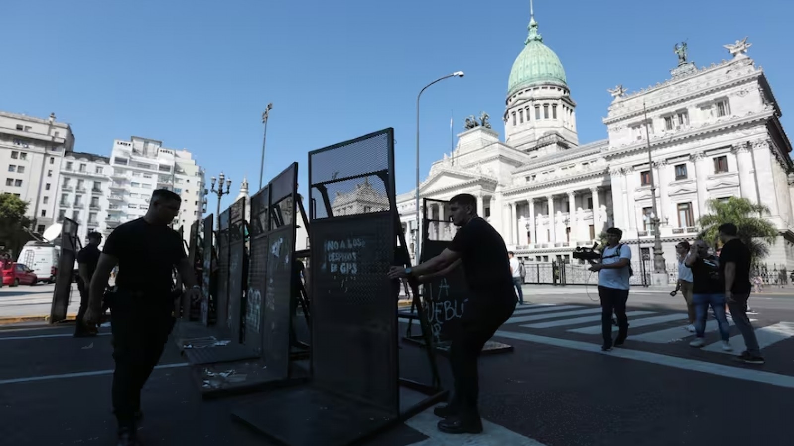 Amplio operativo de seguridad en el Congreso: 1.100 efectivos federales por la Marcha Federal y la sesión en Diputados
