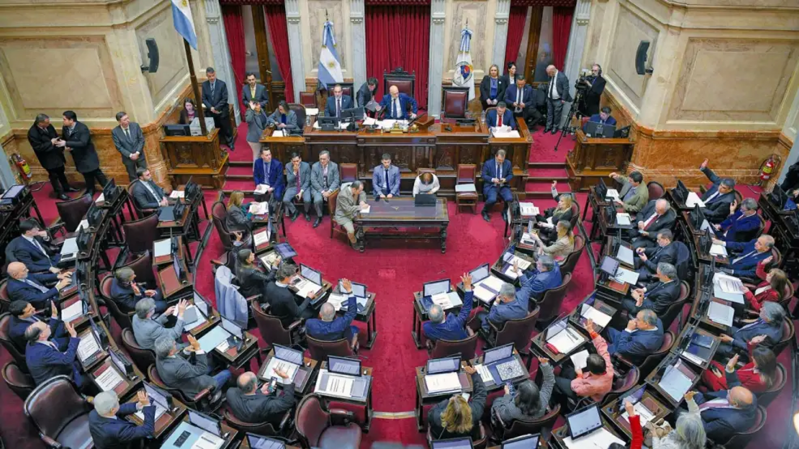 El Senado se prepara para votar el veto de Milei a la ley de reparto de los ATN