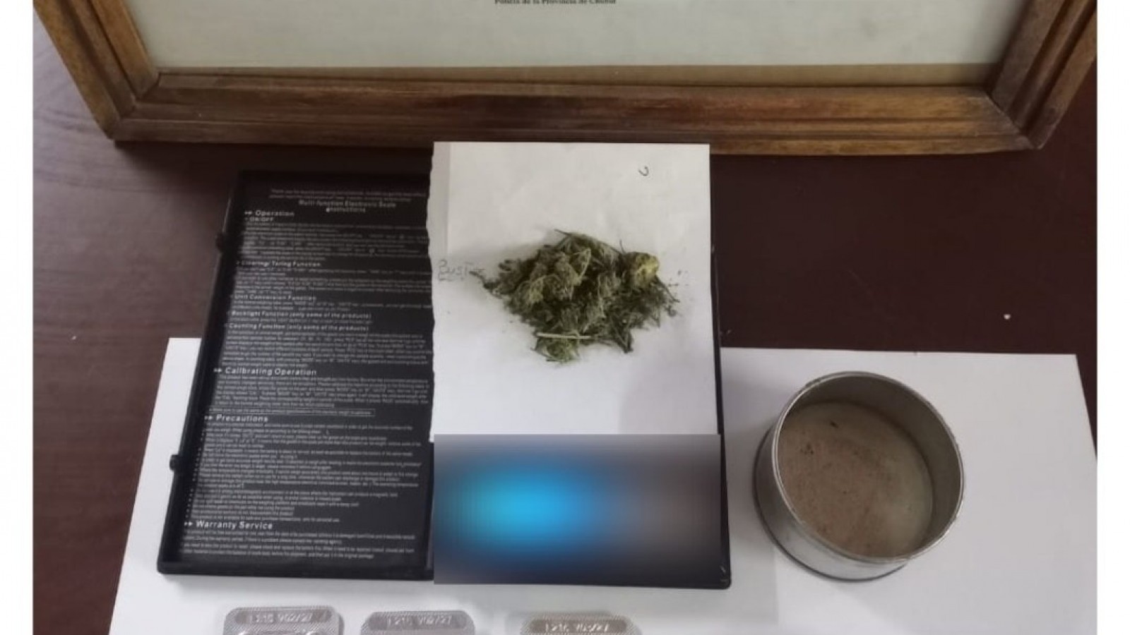 Secuestran marihuana y pastillas sin receta en un control vehicular en Arroyo Verde