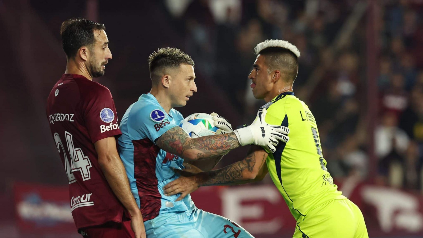 Lanús finalista de la Copa Sudamericana: pelea y tensión con la U de Chile tras el partido