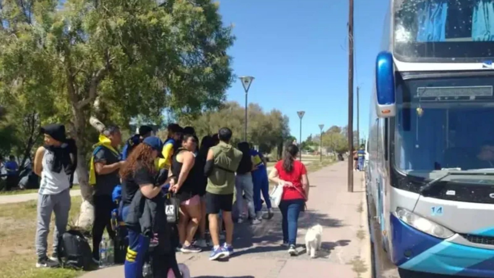 70 hinchas que iban a viajar a ver el Superclásico desde Trelew fueron estafados