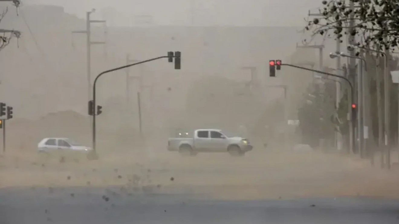 Alerta amarilla en Chubut: ráfagas podrían superar los 90 km/h