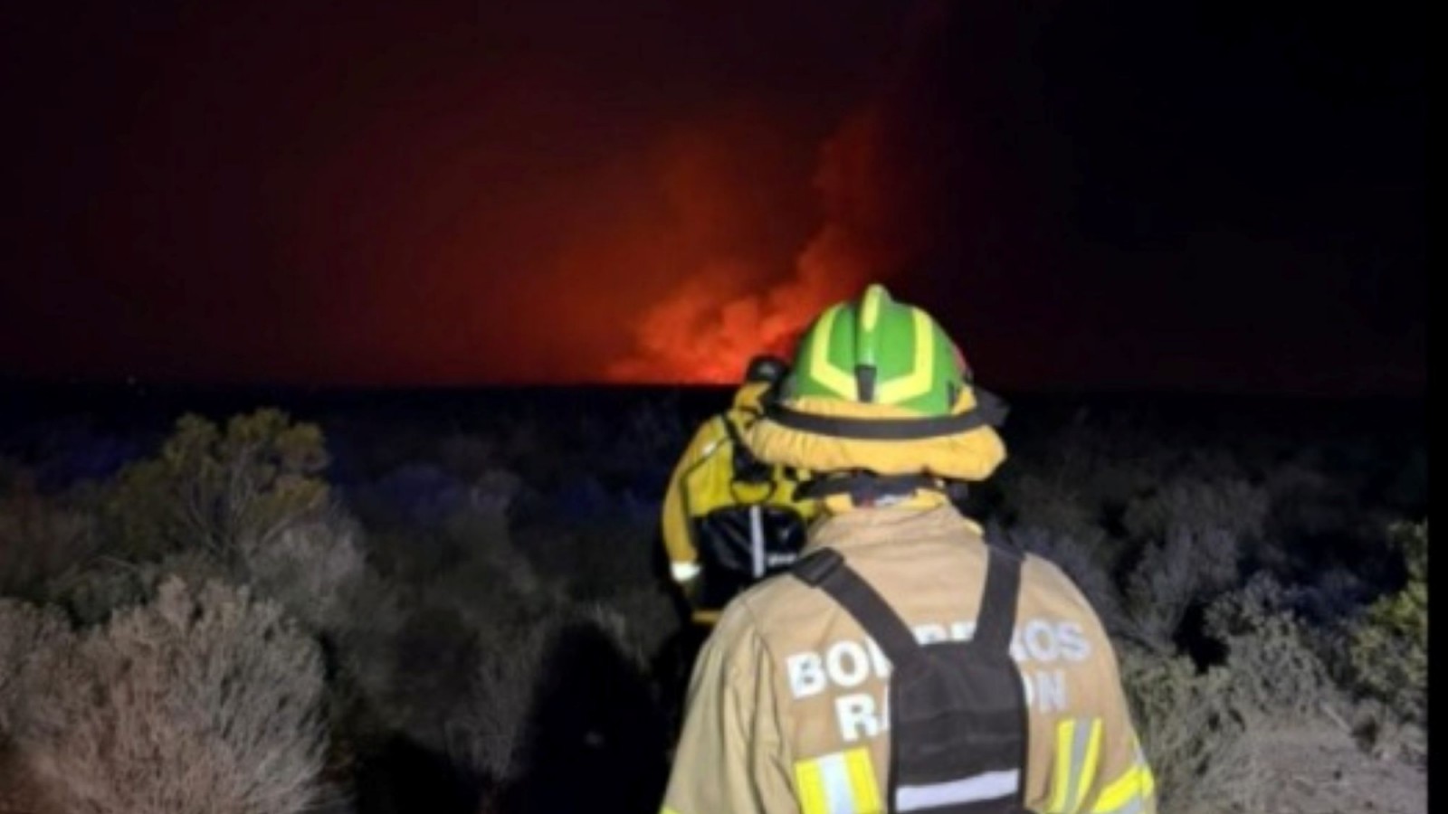 Rawson: la Asociación de Bomberos Voluntarios destacó el esfuerzo del cuerpo activo tras los incendios en la región