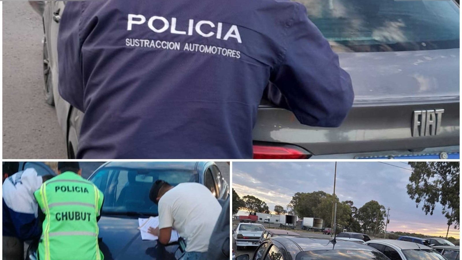 Secuestran un auto "gemelo" en un control de la doble trocha