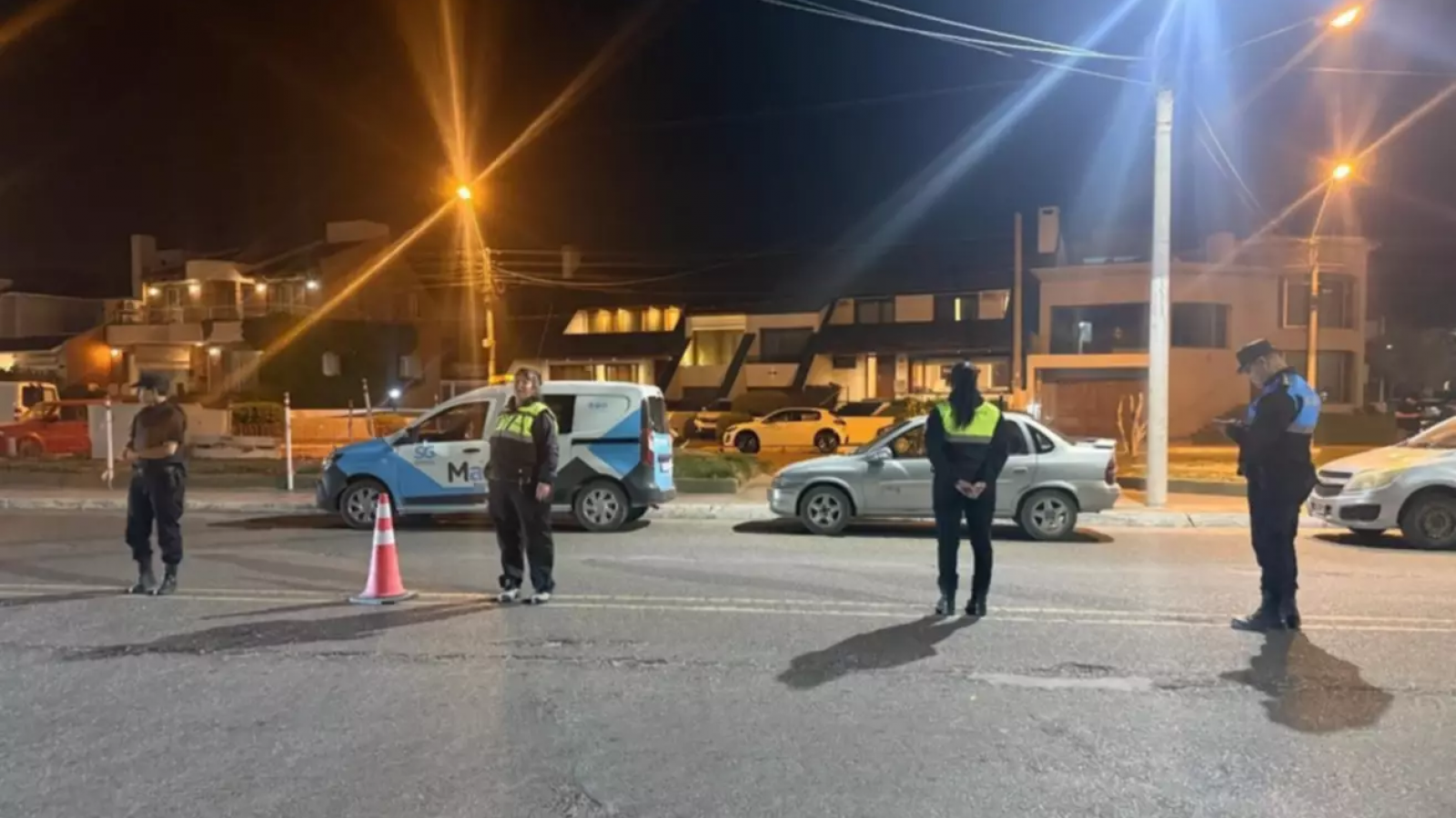 Operativos viales en Madryn: tres vehículos retenidos por alcoholemia