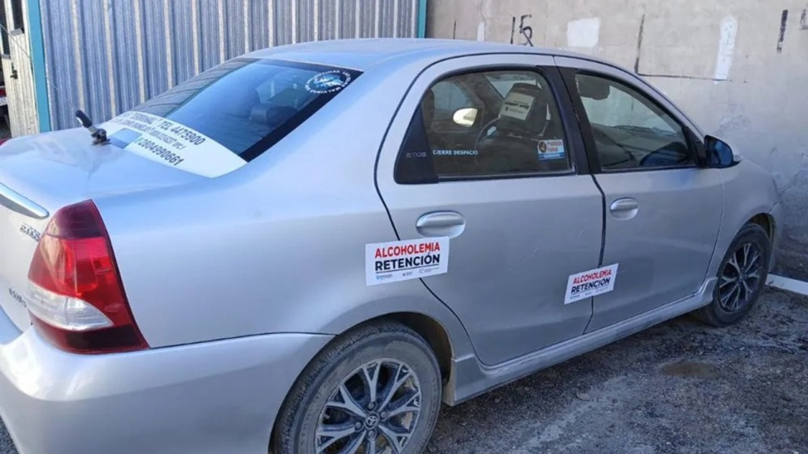 Peligro al volante en Madryn: remisera manejaba con 1,67 de alcohol mientras llevaba pasajeros