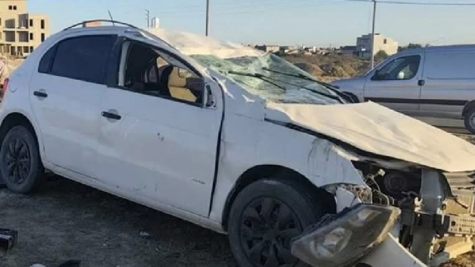 Volcó en la rotonda de Ruta 1 y Hansen: conducía con 1,60 de alcohol en sangre