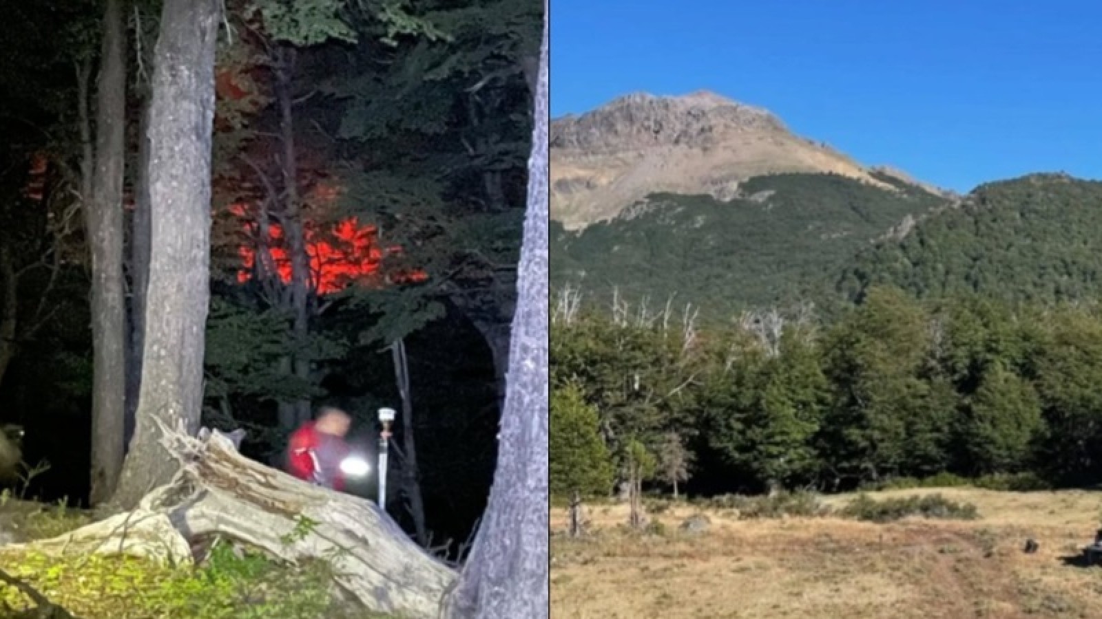 Por los incendios en Chubut, científicos retiraron equipos de monitoreo para no interferir con el operativo contra el fuego