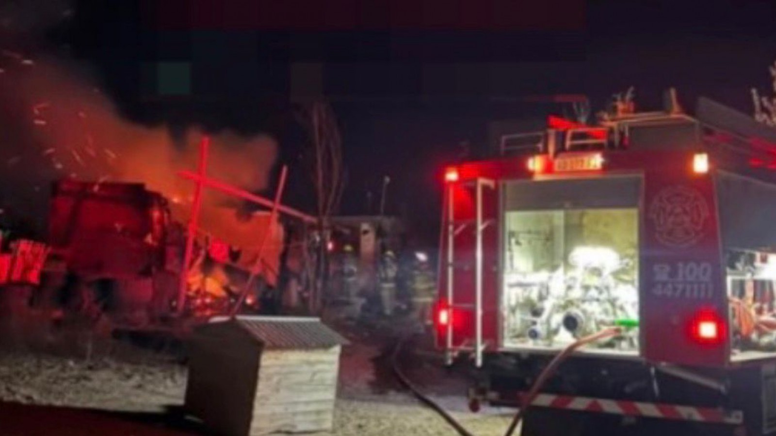Incendio en Puerto Madryn: una vivienda se quemó y piden ayuda para la familia
