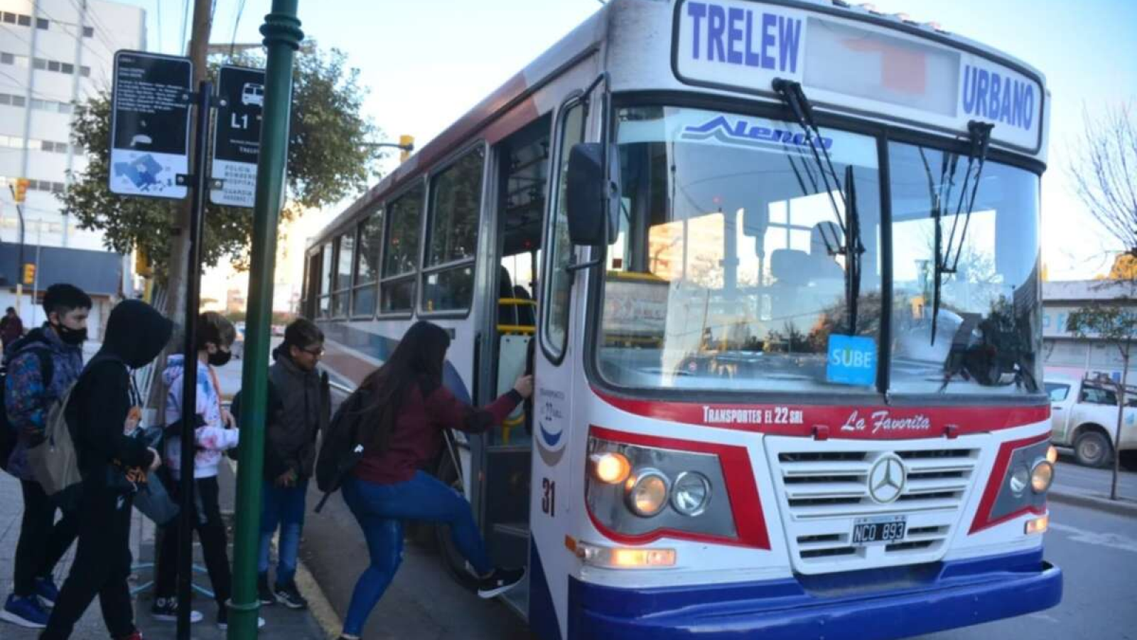 Paro de colectivos en Trelew: UTA confirmó que cuatro empresas no prestan servicio por falta de pago