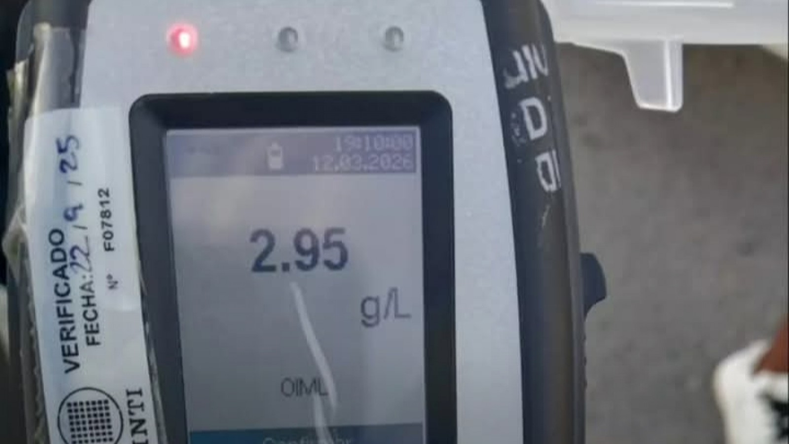 ¿Quería batir el récord? Lo sorprendieron manejando con 2,95 de alcohol en sangre en Puerto Madryn