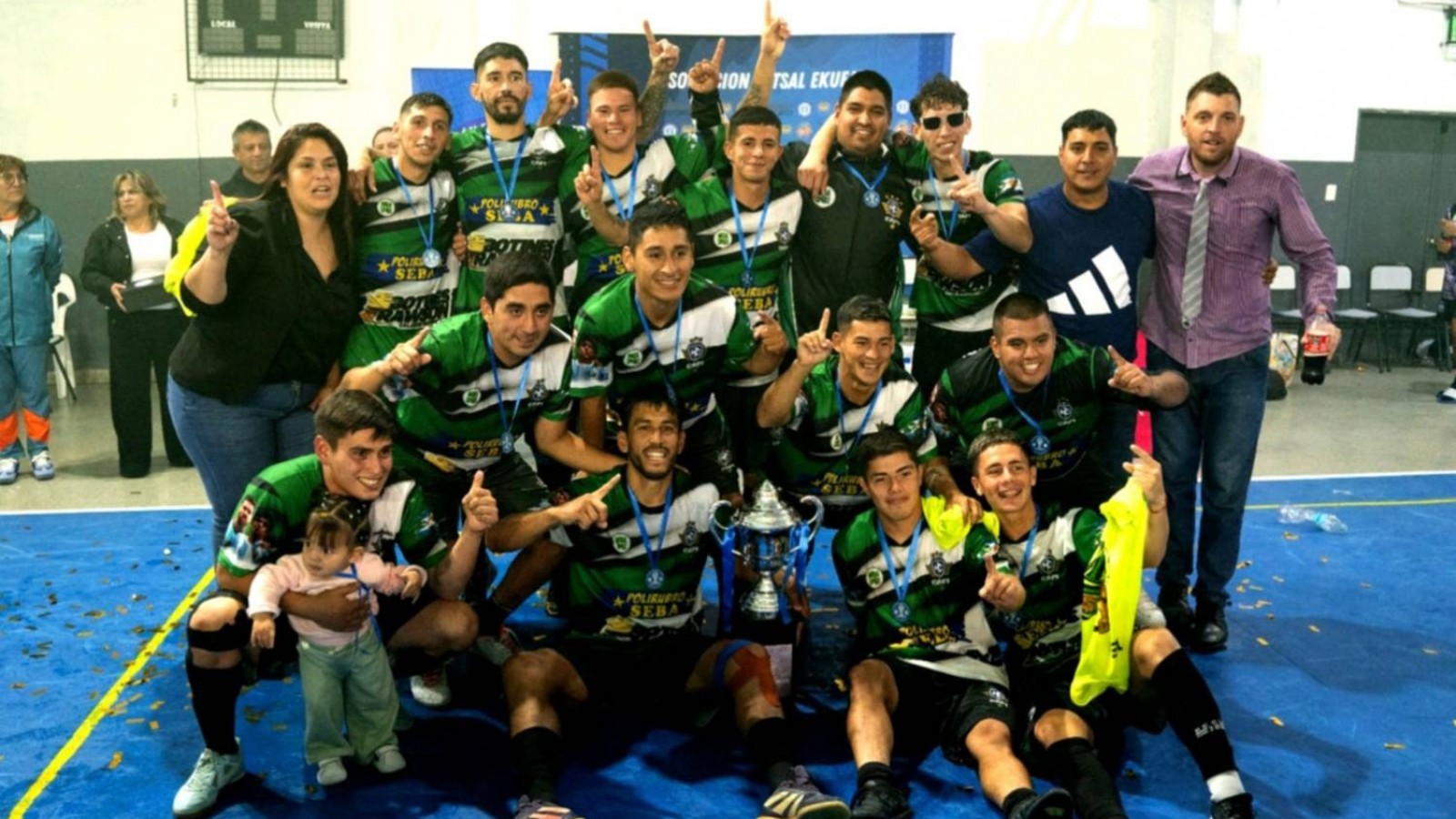 Futsal: Los de la Capi arrasaron en la final y se consagraron campeones en Playa Unión