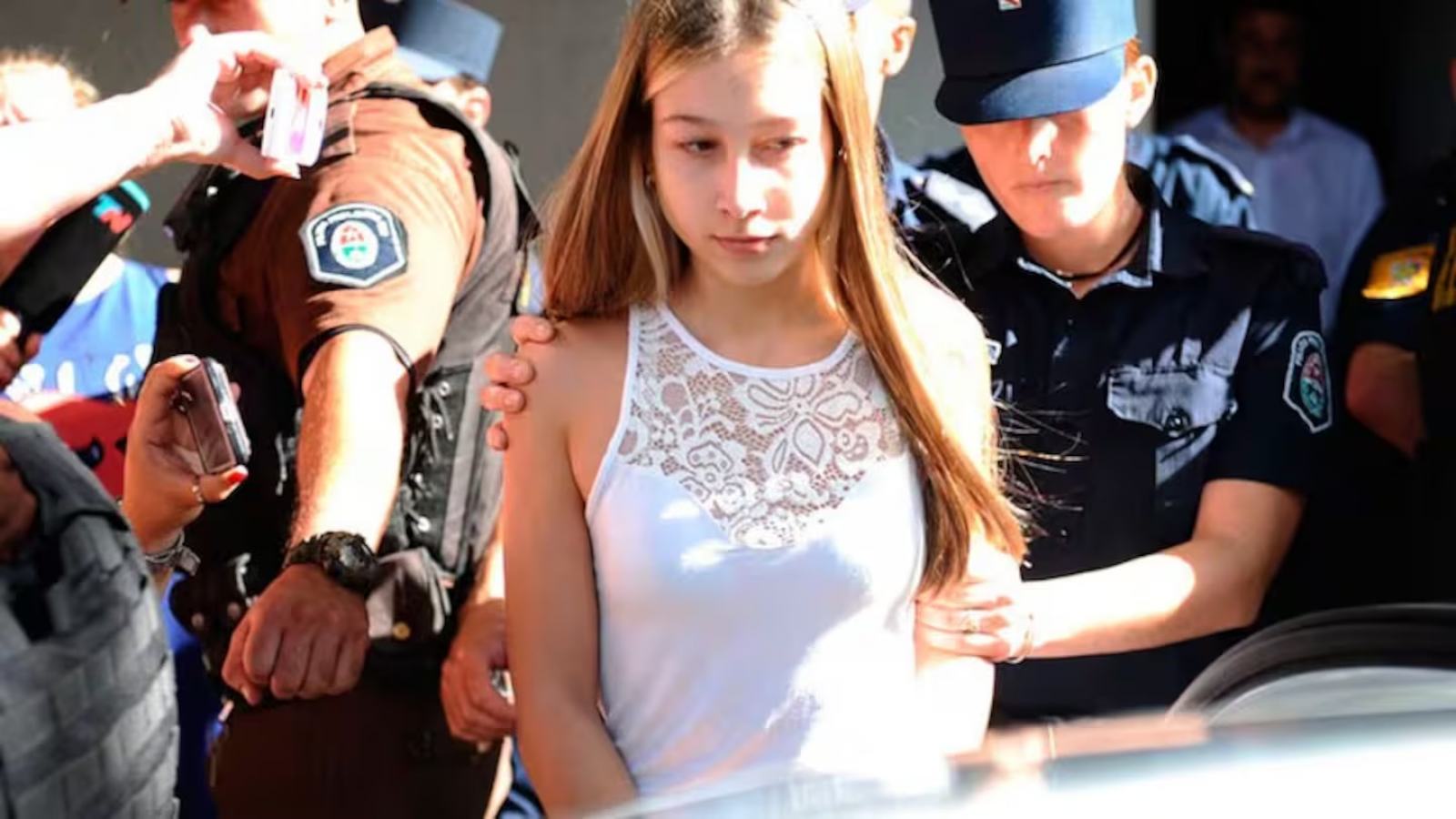 Nahir Galarza salió de prisión por un permiso especial y visitó a su abuela