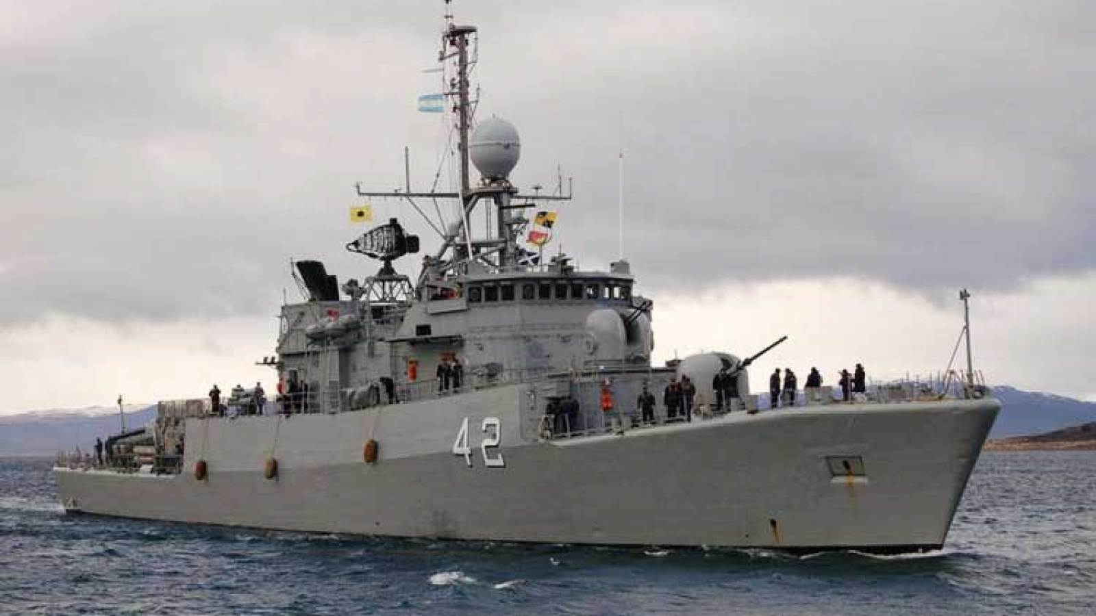 Puerto Madryn: último día para recorrer la ARA Rosales