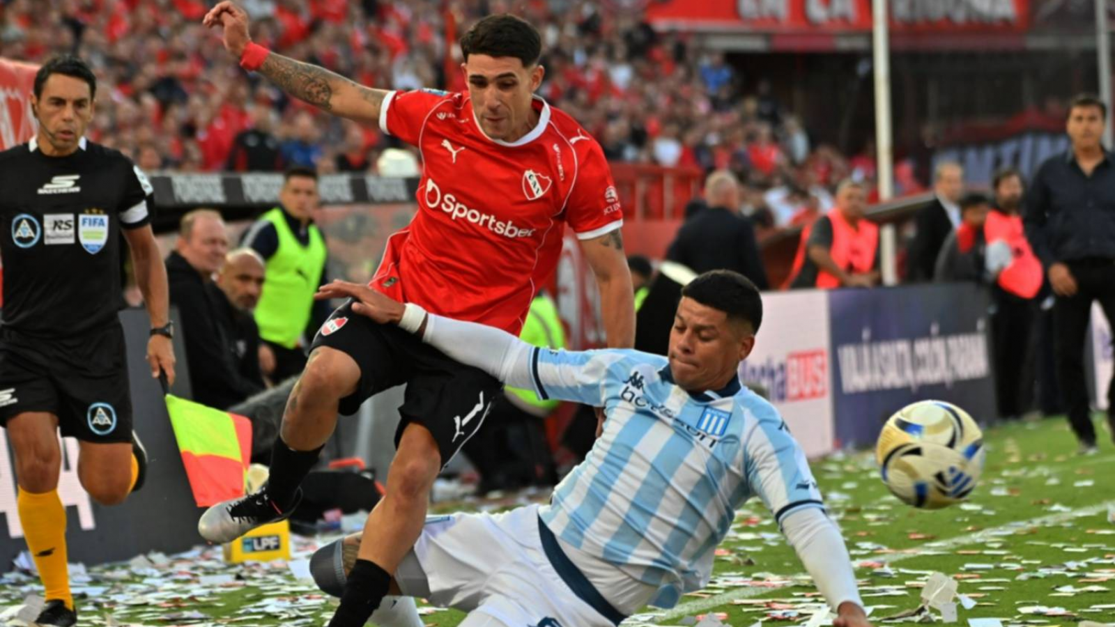 Independiente se quedó con el clásico de Avellaneda tras vencer a Racing