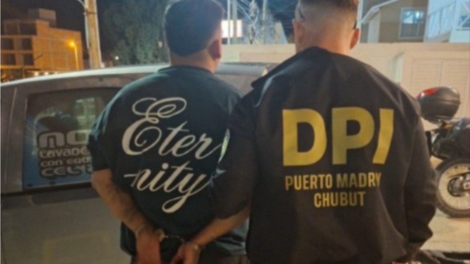 Madryn: tiros, persecución y cuatro detenidos, dos con pedido de captura