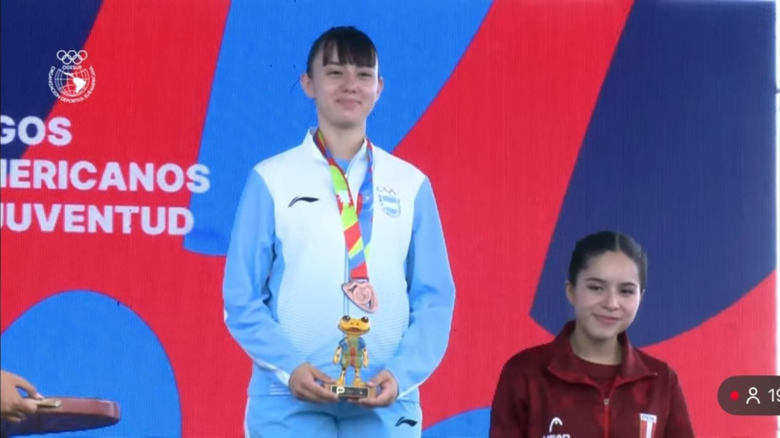 Orgullo madrynense: medalla de bronce para Martina Barroso en Panamá