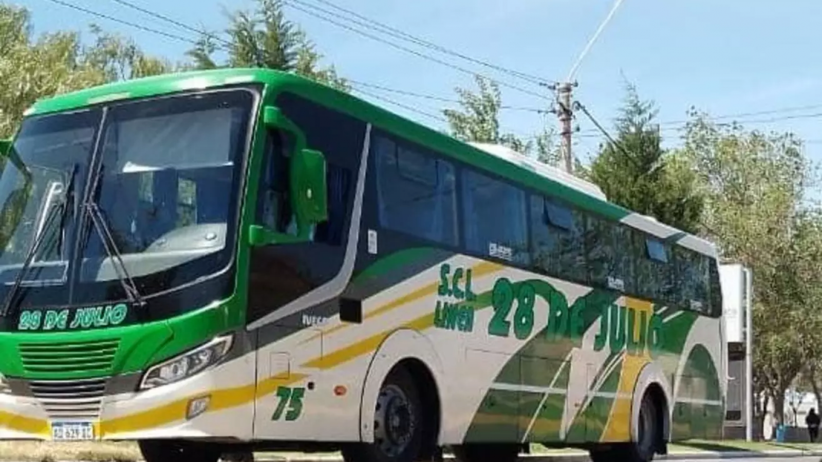 Suspenden el servicio de la línea 28 de Julio al Valle por el clima