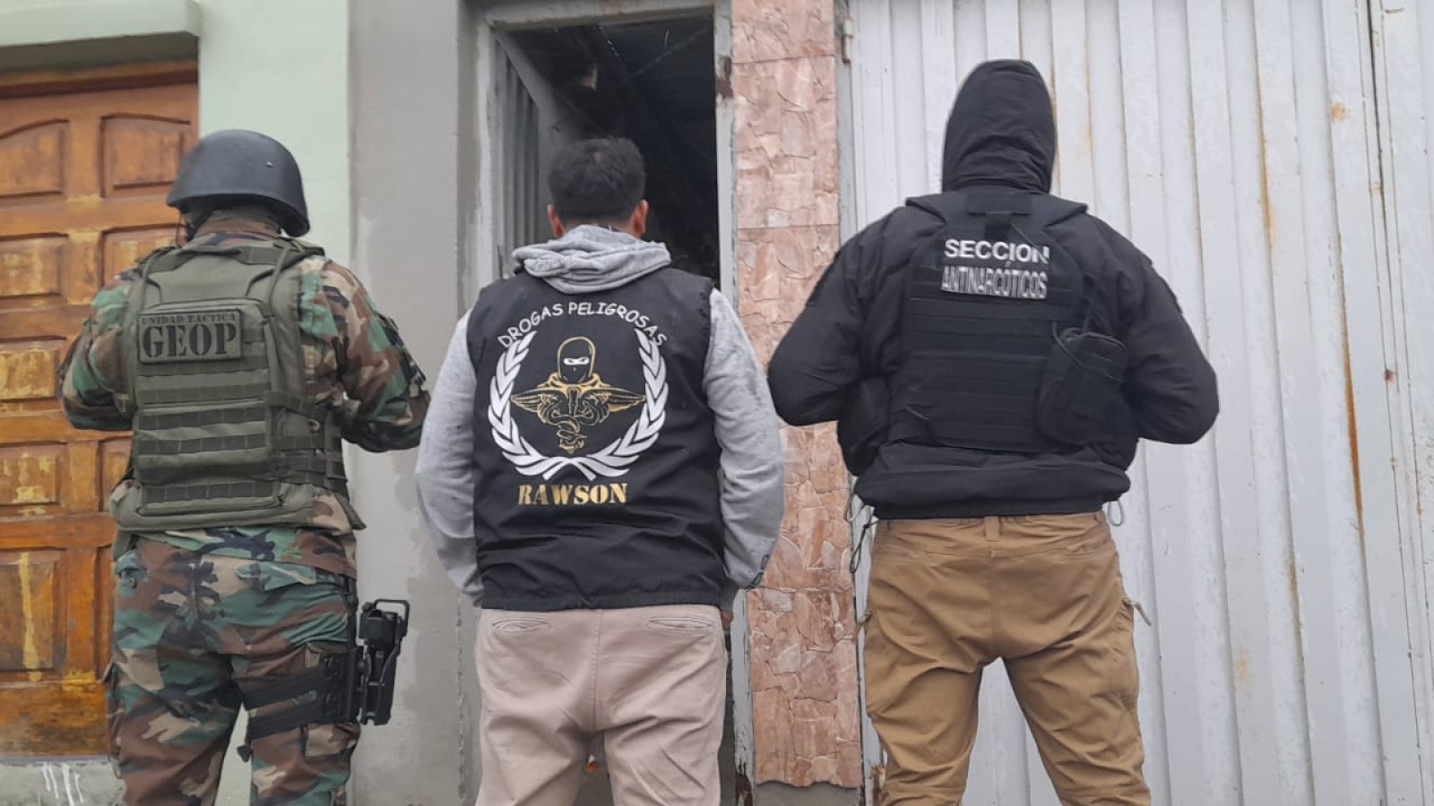 Golpe al "Narcomenudeo VIP": Desarticulan una banda de jóvenes en Rawson y Playa Unión