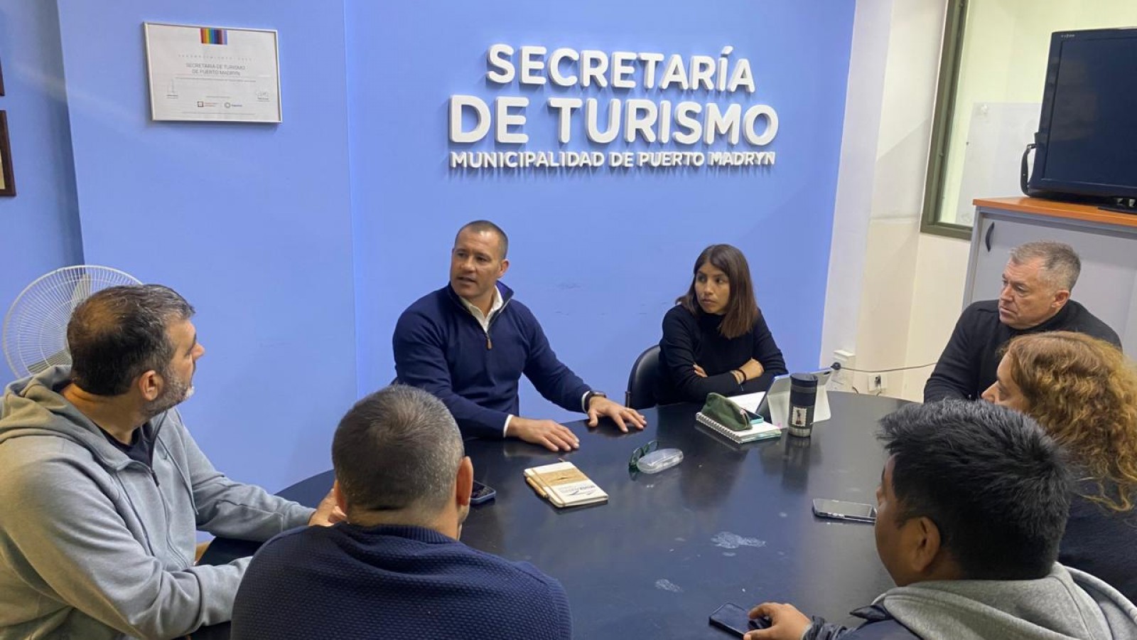 Puerto Madryn impulsa una mesa interinstitucional para fortalecer el turismo de cruceros