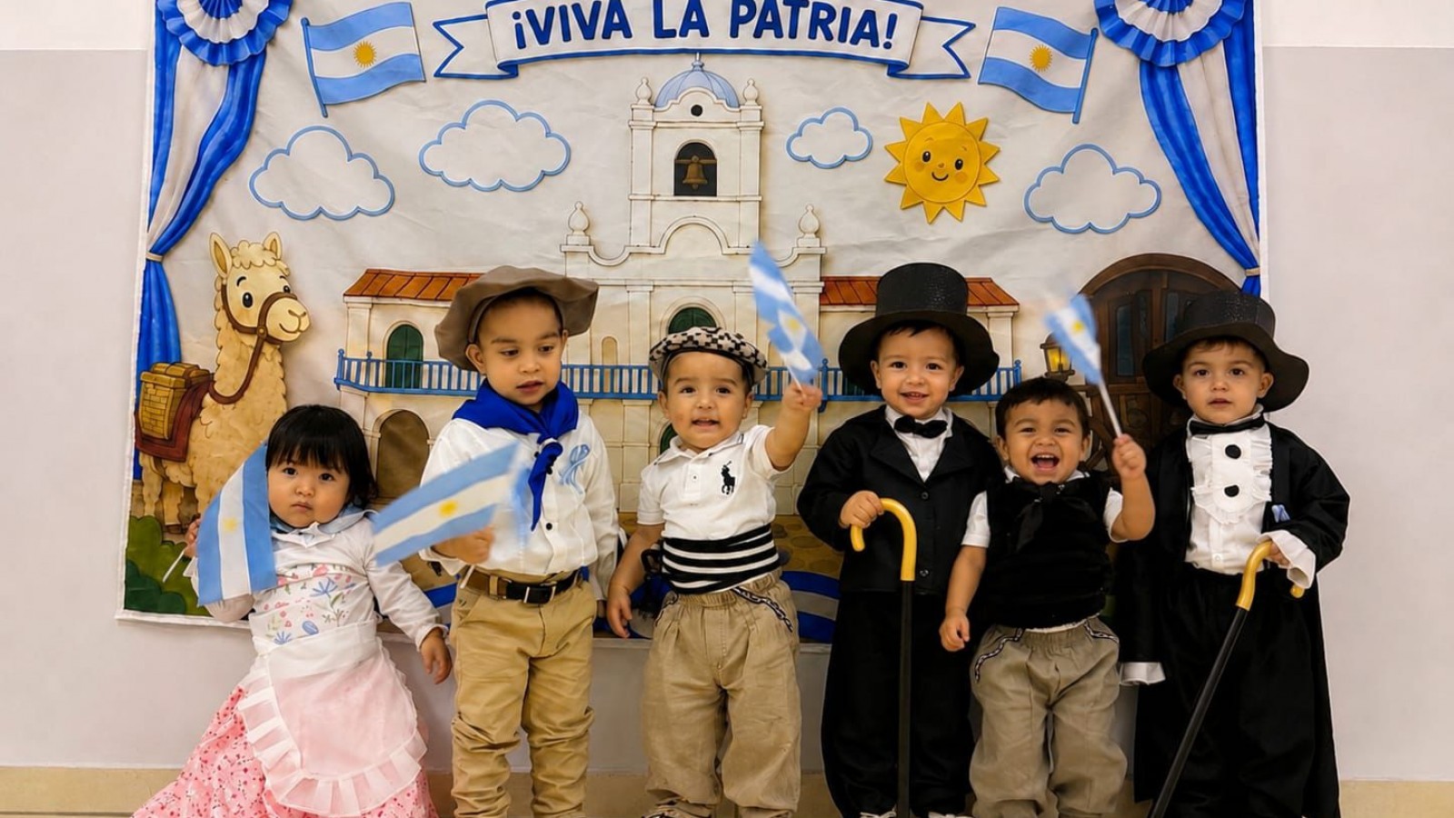 Los Centros de Primera Infancia celebraron la Semana de Mayo en Puerto Madryn