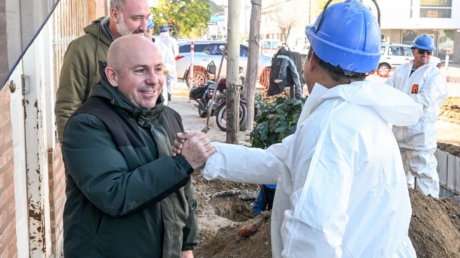 SASTRE SUPERVISÓ LAS OBRAS DE RENOVACIÓN DEL COLECTOR CLOACAL DE LA ZONA CÉNTRICA