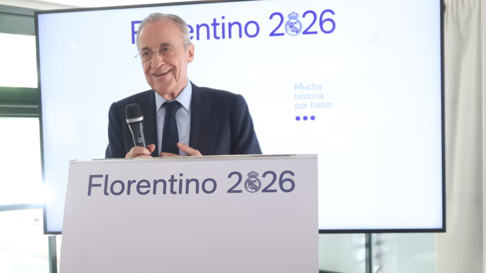 Florentino Pérez fue reelegido y seguirá al frente del Real Madrid hasta 2030