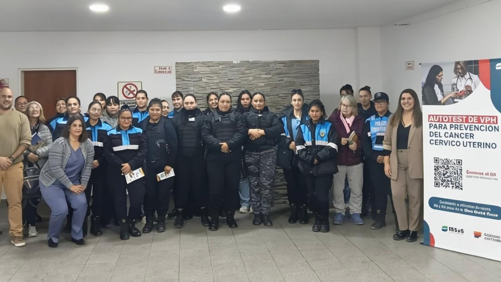 El ISSyS realizó en Puerto Madryn una jornada de prevención y capacitación digital para personal policial